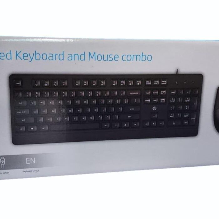 HP KM180 Wired Mouse and Keyboard