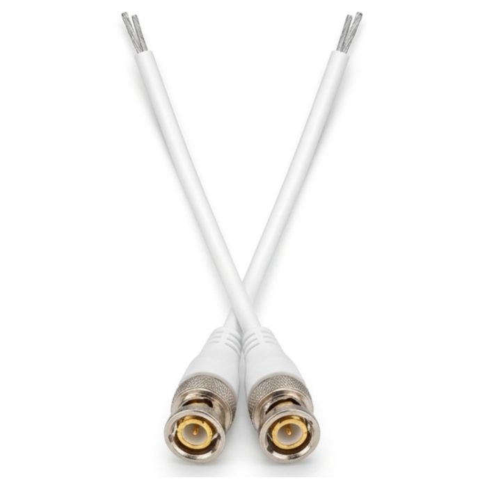 Bareneeds' White BNC connectors